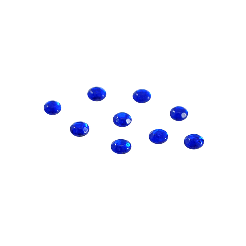 Стразы стеклянные клеевые SS-16 3,5мм, кобальт синий (cobalt)  28,8тыс.шт.; уп. Стразы стекло 1000-50 гросс