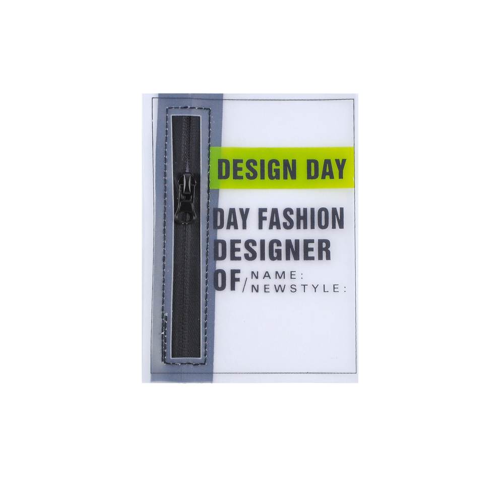 Аппликация пришивная карман DESIGN DAY, 9*12см, черный, прозрачный, зеленый, шт. Аппликации Пришивные Резина, Силикон